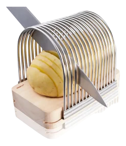 Aardappelsnijder Gefu Hassel Zilver