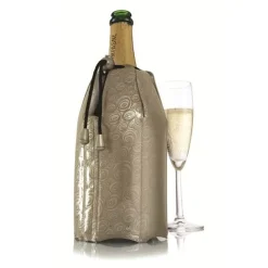 Active Cooler Champagne Vacu Vin J-Hook Platinum