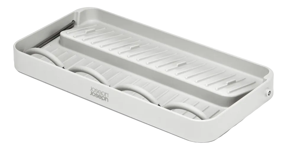 Afdruiprek Joseph Joseph DrySmart Bottle Drying Rack Light Stone