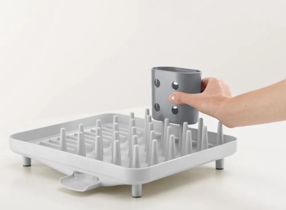 Joseph Joseph Afdruiprek Duo Compact Dish Rack Grijs New