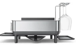 simplehuman Afdruiprek Met Stalen Frame Zilver New