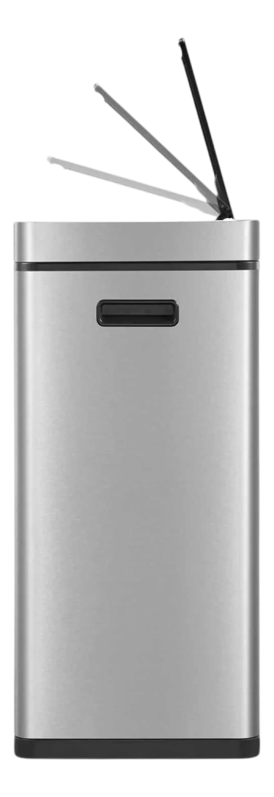 Afvalbak EKO Mirage Plus Sensor 30+30L Mat RVS