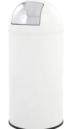 Afvalbak EKO Pushcan Wit 40L