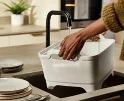 Joseph Joseph Afwasteil Wash&Drain Stone Green New