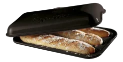 Baguettesvorm Emile Henry Fusain 39 x 24 cm