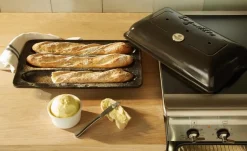 Baguettesvorm Emile Henry Fusain 39 x 24 cm