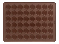Bakplaat Lékué Bakmat 24 Macarons 40 cm Brown
