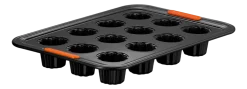 Bakvorm Le Creuset 12 Canneles Zwart 39 x 27 cm 2024