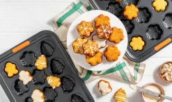 Bakvorm Le Creuset 12 Muffins Sneeuwvlok 40 x 30 cm