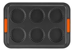 Bakvorm Le Creuset 6 Tartelettes Zwart 39 x 27 cm 2024