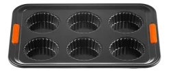 Bakvorm Le Creuset 6 Tartelettes Zwart 39 x 27 cm 2024