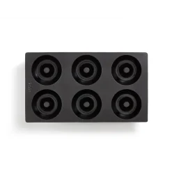 Lekue Bakvorm Lékué 6 Donuts of Bagels Siliconen Black Discount