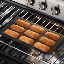 Lekue Bakvorm Lékué 9 Mini Cakes Siliconen Black New