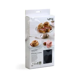 Lekue Bakvorm Lékué 9 Mini Cakes Siliconen Black New