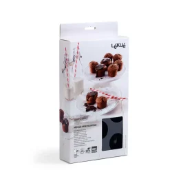 Bakvorm Lékué 11 Mini Muffins Siliconen Black