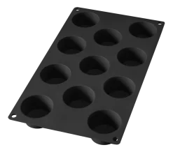 Bakvorm Lékué 11 Mini Muffins Siliconen Black