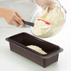 Bakvorm Lékué Rechthoek 25 cm Siliconen Brown
