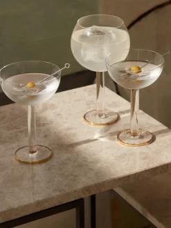 Ballonglas L.S.A. Luca Gold 560 ml (Set van 2)