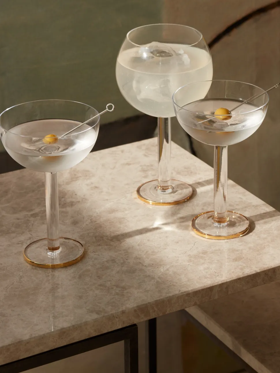 Ballonglas L.S.A. Luca Gold 560 ml (Set van 2)