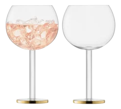 Ballonglas L.S.A. Luca Gold 560 ml (Set van 2)