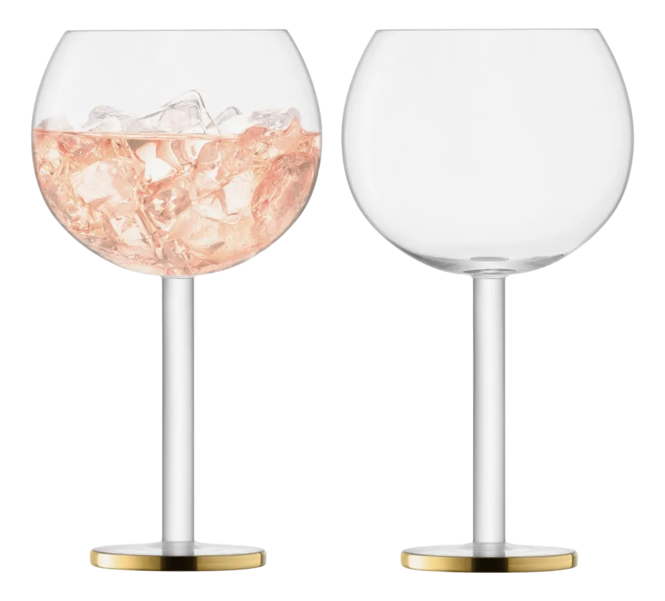 Ballonglas L.S.A. Luca Gold 560 ml (Set van 2)