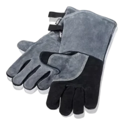 Gefu Barbecuehandschoenen BBQ Leer Grijs Hot
