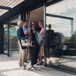 Barbecue Hofats Cone Zwart Zilver