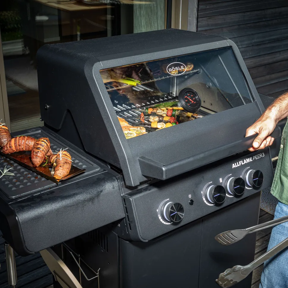 Barbecue Rösle Allflame Gas Allflame Peer 3
