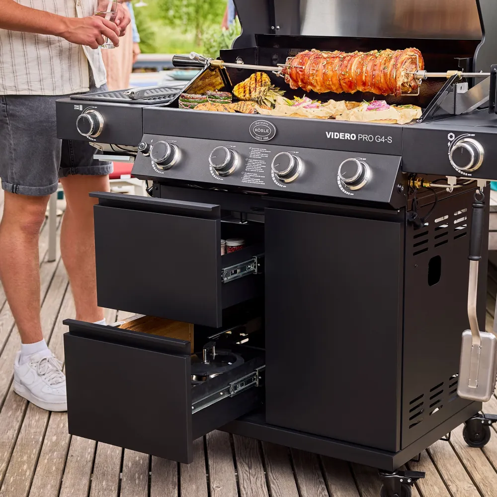 Rosle Barbecue Rösle Videro Pro Barbecue Gas Videro Pro G4-S Vario+ Discount