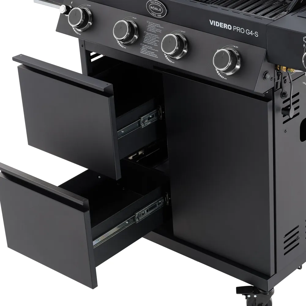 Rosle Barbecue Rösle Videro Pro Barbecue Gas Videro Pro G4-S Vario+ Discount