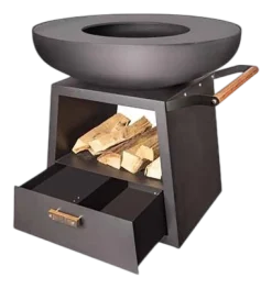 Barbecue White Fire Nomad Black