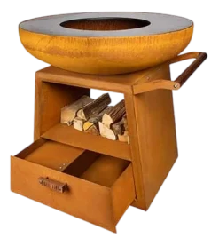 White Fire Barbecue Nomad Roest New
