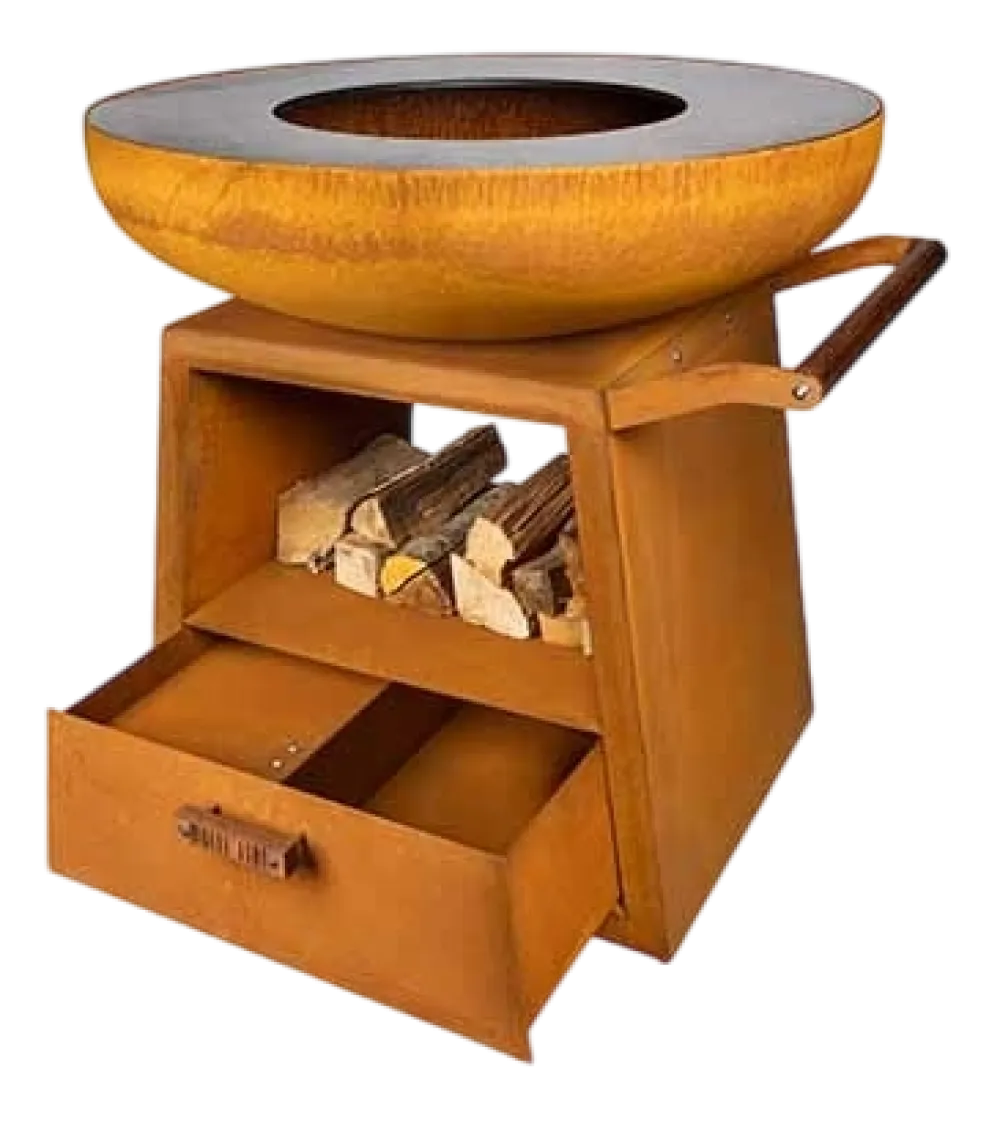 White Fire Barbecue Nomad Roest New