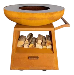 White Fire Barbecue Nomad Roest New