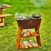 Barbecue White Fire Urban Roest