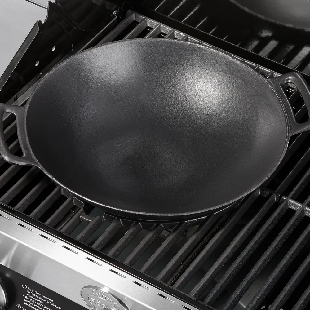 Rosle Barbecue Wokpan Vario Zwart Discount