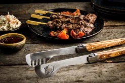 Laguiole Style de Vie BBQ Set Luxury Line Olijfhout (2-delig) Best