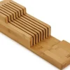 Joseph Joseph Bestekorganizer DrawerStore Bamboe Bestekorganizer Voor Messen Best