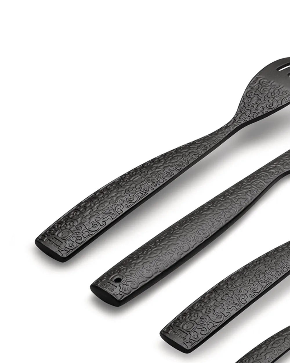 Alessi Bestekset Dressed En Plein Air Black (4-Delig)