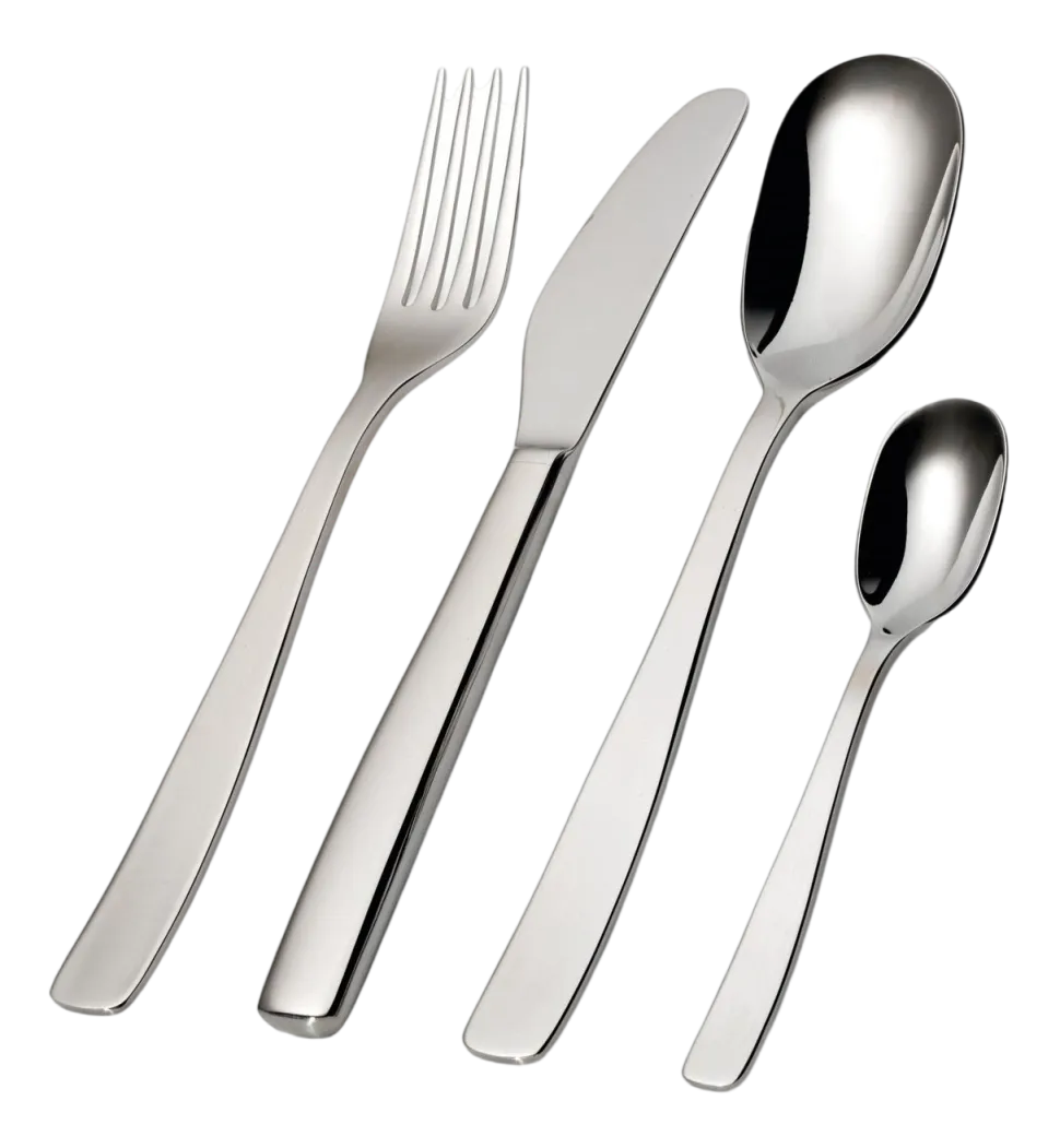 Bestekset Alessi KnifeForkSpoon (24-Delig)