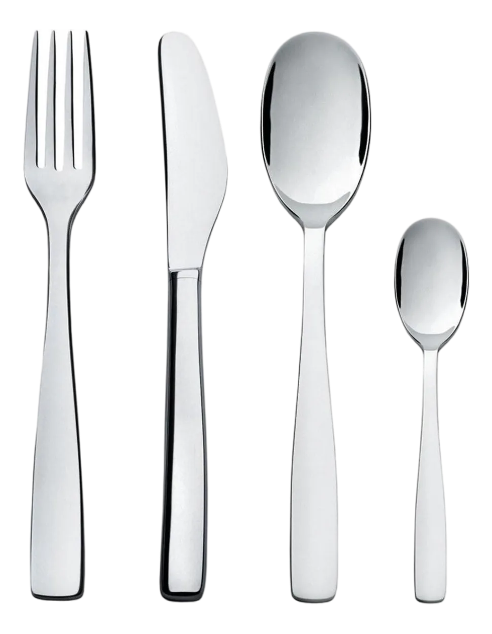 Bestekset Alessi KnifeForkSpoon (24-Delig)