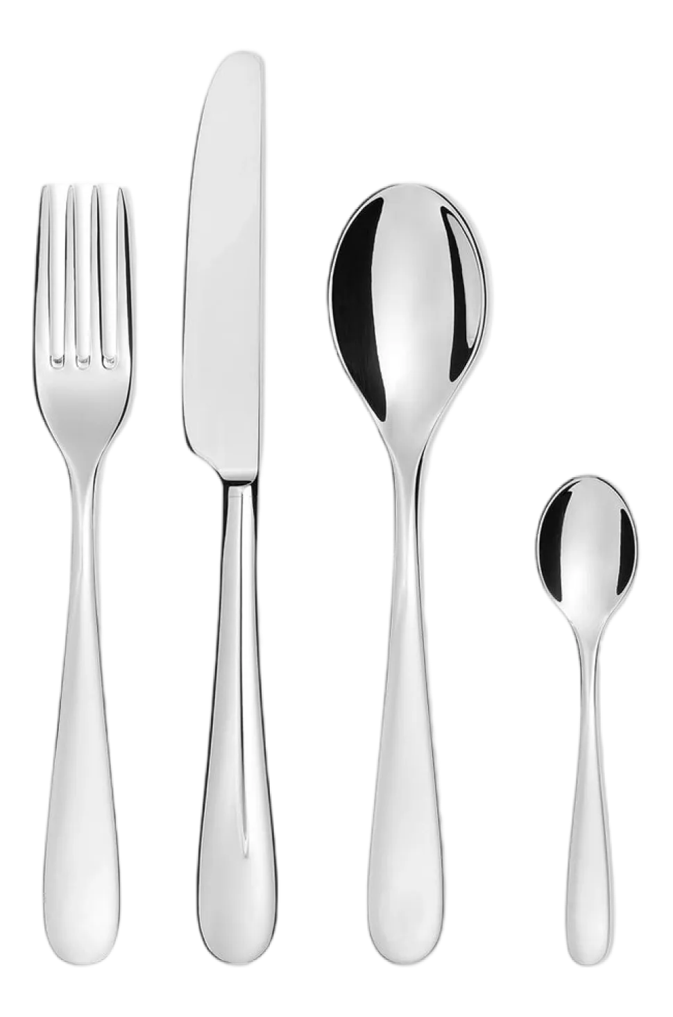Bestekset Alessi Nuovo Milano Monobloc (24-Delig)