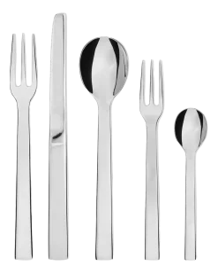 Bestekset Alessi Santiago Stainless Steel (5-Delig)