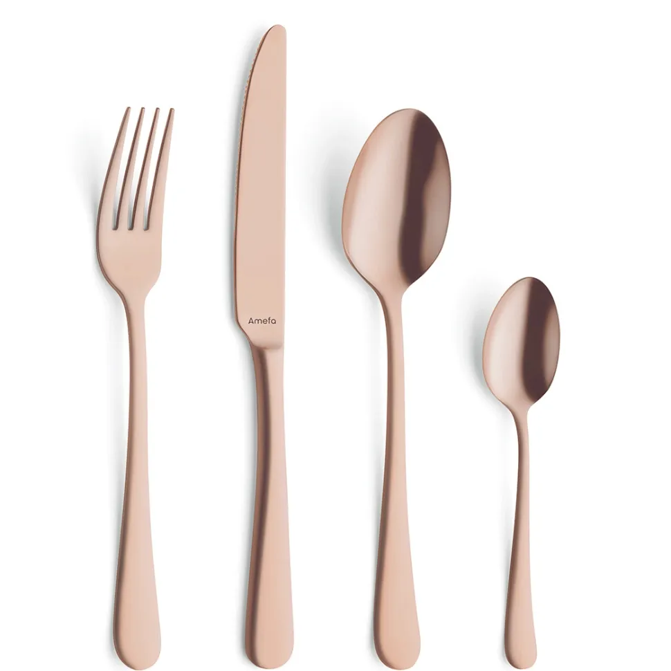 Bestekset Amefa Austin Copper (24-delig)
