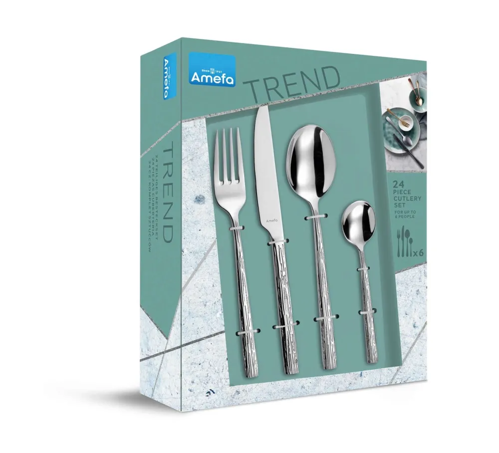 Amefa Bestekset Calligraphy Zilver (24-delig) Sale