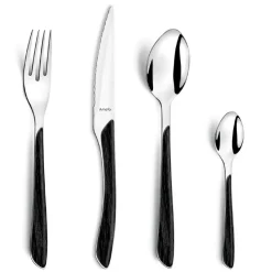 Bestekset Amefa Eclat Black (16-delig)
