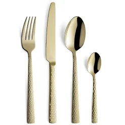 Bestekset Amefa Felicity Hammered Champagne (24-delig)