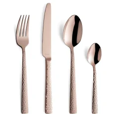 Amefa Bestekset Felicity Hammered Rose (24-delig) New
