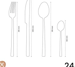 Amefa Bestekset Jewel (24-delig) Clearance