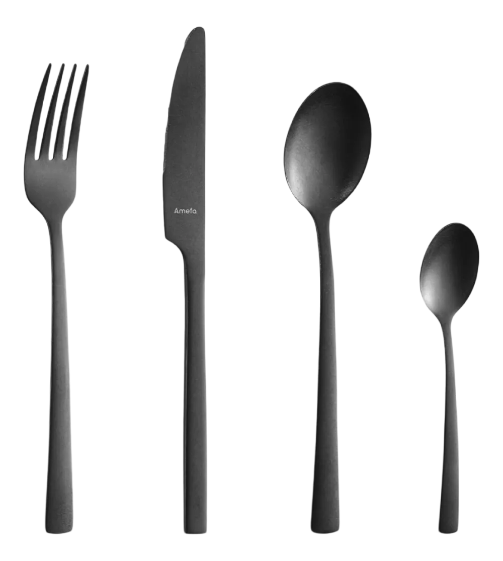 Amefa Bestekset Manille Black (16-delig) Discount